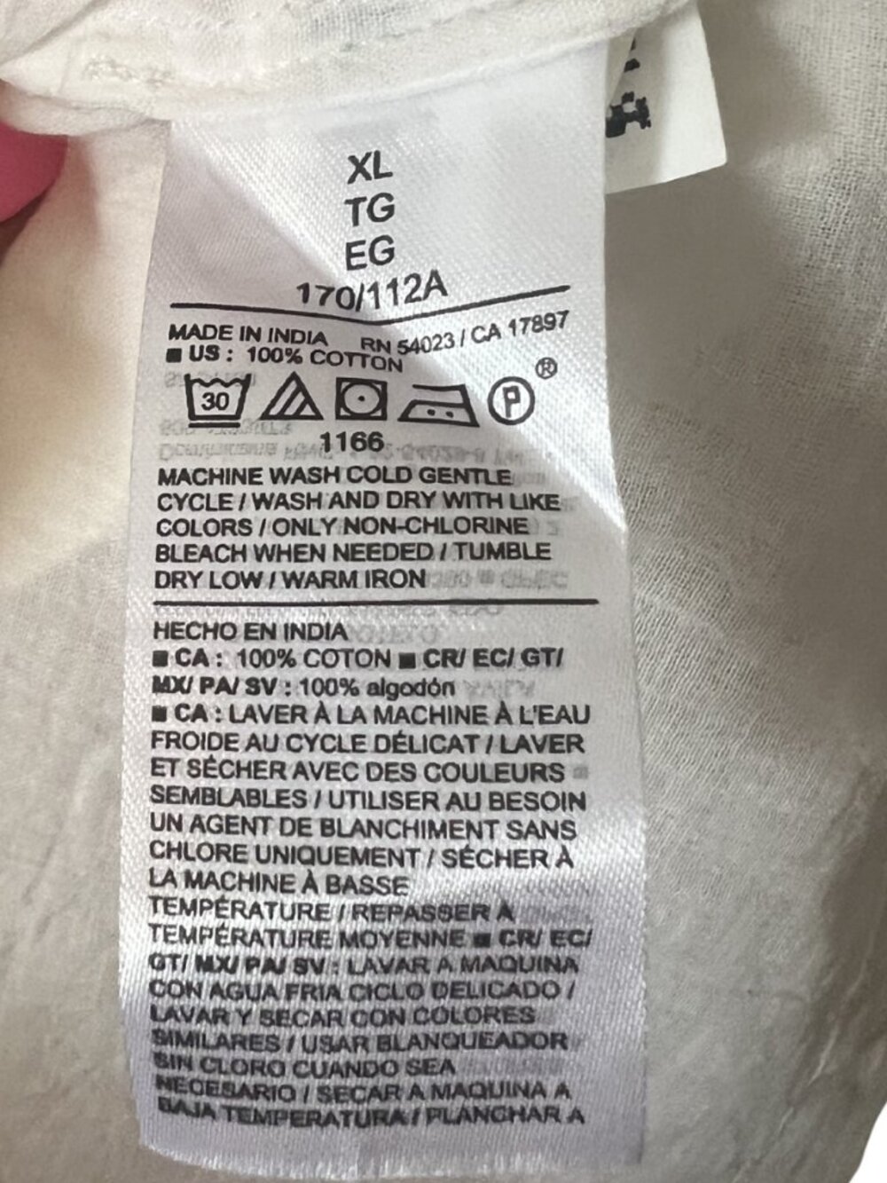 100% Cotton Old Navy Sleeveless Crinkle Gauze Tie-Front Top - Picture 5 of 5